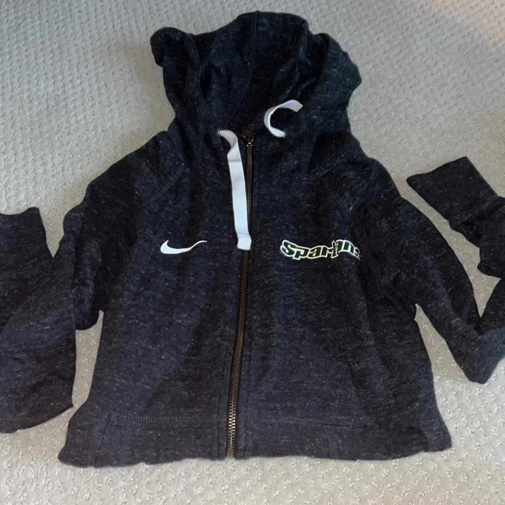 Michigan State Spartans Nike zip up
